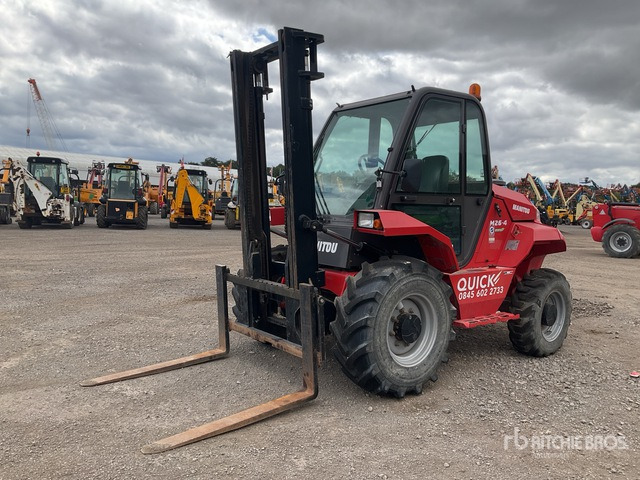 2016 Manitou M26-4 2600 kg 4x4 Rough Terrain Forklift - Chariot tout terrain: photos 1 2016 Manitou M26-4 2600 kg 4x4 Rough Terrain Forklift - Chariot tout terrain: photos 1