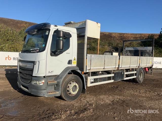 2017 DAF LF260 4x2 Flatbed Truck - Camion plateau: photos 2 2017 DAF LF260 4x2 Flatbed Truck - Camion plateau: photos 2