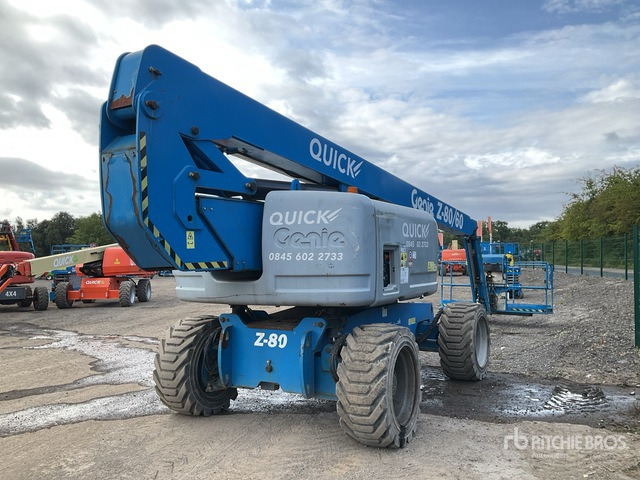 2017 Genie Z-80/60 4WD Diesel Articulating Boom Lift - Nacelle articulée: photos 4 2017 Genie Z-80/60 4WD Diesel Articulating Boom Lift - Nacelle articulée: photos 4