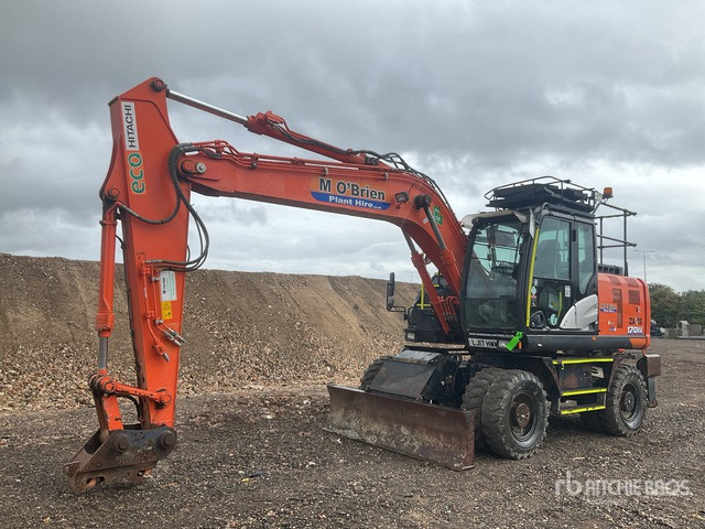 2017 Hitachi ZX170W-6 Wheel Excavator - Pelle sur pneus: photos 1 2017 Hitachi ZX170W-6 Wheel Excavator - Pelle sur pneus: photos 1