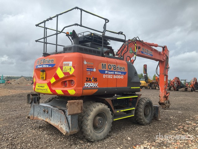 2017 Hitachi ZX170W-6 Wheel Excavator - Pelle sur pneus: photos 4 2017 Hitachi ZX170W-6 Wheel Excavator - Pelle sur pneus: photos 4