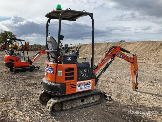 2017 Hitachi ZX19U-5A Mini Excavator: <6.6t - Mini pelle: photos 4 2017 Hitachi ZX19U-5A Mini Excavator: <6.6t - Mini pelle: photos 4