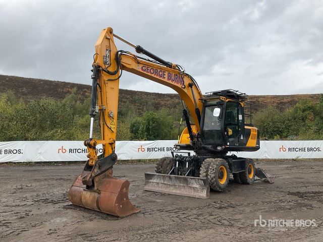 2017 JCB JS160WM+T4 Wheel Excavator - Pelle sur pneus: photos 1 2017 JCB JS160WM+T4 Wheel Excavator - Pelle sur pneus: photos 1