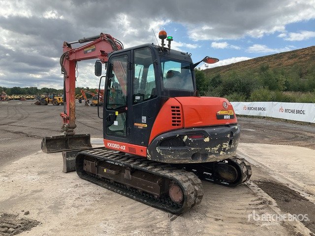 2017 Kubota KX080-4 Tracked Excavator - Pelle sur chenille: photos 3 2017 Kubota KX080-4 Tracked Excavator - Pelle sur chenille: photos 3