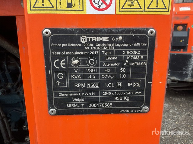 2017 Trime X-ECOK2 Light Tower Light Tower - Mat d'éclairage: photos 1 2017 Trime X-ECOK2 Light Tower Light Tower - Mat d'éclairage: photos 1