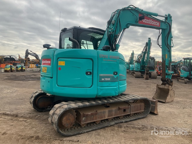 2018 Kobelco SK75SR-3E Tracked Excavator - Pelle sur chenille: photos 3 2018 Kobelco SK75SR-3E Tracked Excavator - Pelle sur chenille: photos 3