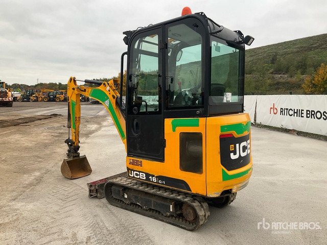 2019 JCB 16C-1 2019 JCB 16/c-1 Tracked Excavator Mini Excavator:  <6.6t - Mini pelle: photos 4 2019 JCB 16C-1 2019 JCB 16/c-1 Tracked Excavator Mini Excavator:  <6.6t - Mini pelle: photos 4