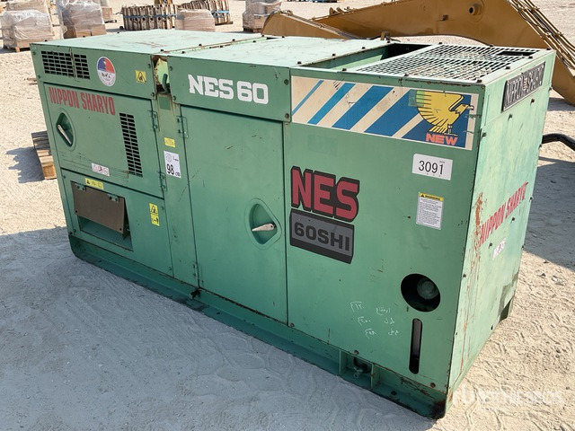 1990 Nippon Sharyo NES60SHI 50 kVA Skid-Mounted Generator Set - Groupe électrogène: photos 2 1990 Nippon Sharyo NES60SHI 50 kVA Skid-Mounted Generator Set - Groupe électrogène: photos 2