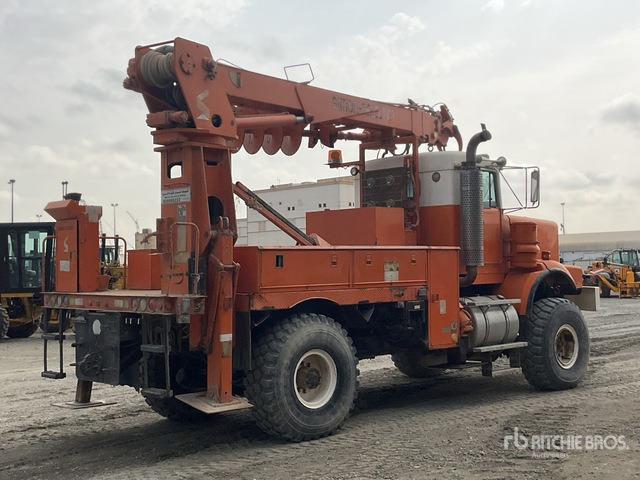 1995 Kenworth C500 Simon Telelect 92-45 on 4x4 Drill Truck - Foreuse: photos 3 1995 Kenworth C500 Simon Telelect 92-45 on 4x4 Drill Truck - Foreuse: photos 3