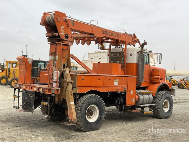 1995 Kenworth C500 Simon-Telelect on 4x4 Drill Truck - Broyeur/ Épareuse: photos 4 1995 Kenworth C500 Simon-Telelect on 4x4 Drill Truck - Broyeur/ Épareuse: photos 4