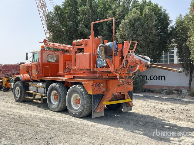 1995 Western Star 4966S Altec TH7 on 6x4 Drill Truck - Foreuse: photos 3 1995 Western Star 4966S Altec TH7 on 6x4 Drill Truck - Foreuse: photos 3
