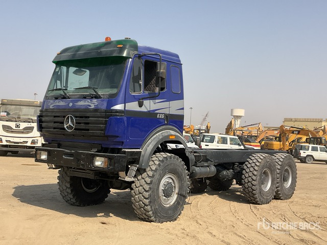 1996 Mercedes-Benz 2538 6x6 Cab and Chassis - Châssis cabine: photos 1 1996 Mercedes-Benz 2538 6x6 Cab and Chassis - Châssis cabine: photos 1