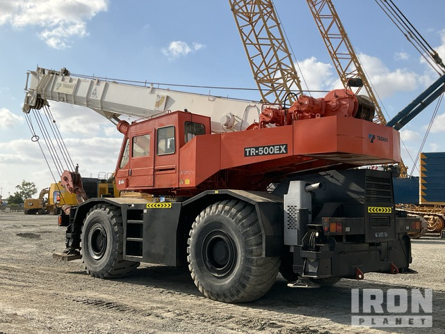2006 Tadano TR-500EX 50 ton 4x4x4 Rough Terrain Crane - Grue automotrice lente: photos 3 2006 Tadano TR-500EX 50 ton 4x4x4 Rough Terrain Crane - Grue automotrice lente: photos 3