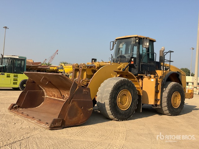 2008 Cat 980H Wheel Loader - Chargeuse sur pneus: photos 1 2008 Cat 980H Wheel Loader - Chargeuse sur pneus: photos 1