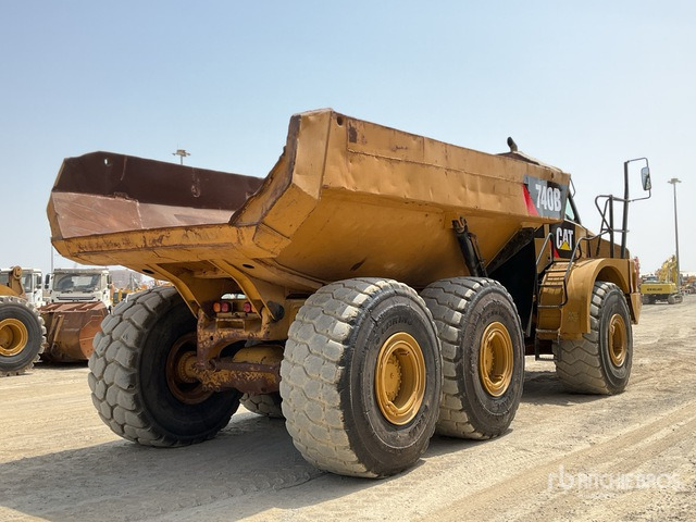 2012 Cat 740B - Tombereau articulé: photos 4 2012 Cat 740B - Tombereau articulé: photos 4