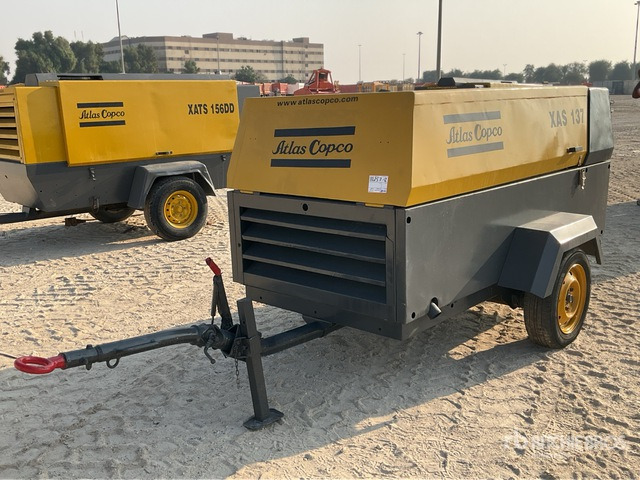 2013 Atlas Copco XA137DD Mobile Air Compressor - Compresseur d'air: photos 1 2013 Atlas Copco XA137DD Mobile Air Compressor - Compresseur d'air: photos 1