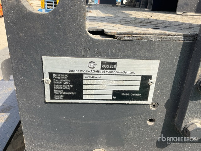2014 Vogele Super S1800-2 Track Asphalt Paver - Broyeur/ Épareuse: photos 5 2014 Vogele Super S1800-2 Track Asphalt Paver - Broyeur/ Épareuse: photos 5