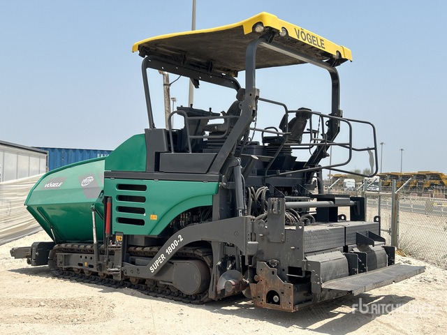 2014 Vogele Super S1800-2 Track Asphalt Paver - Broyeur/ Épareuse: photos 4 2014 Vogele Super S1800-2 Track Asphalt Paver - Broyeur/ Épareuse: photos 4