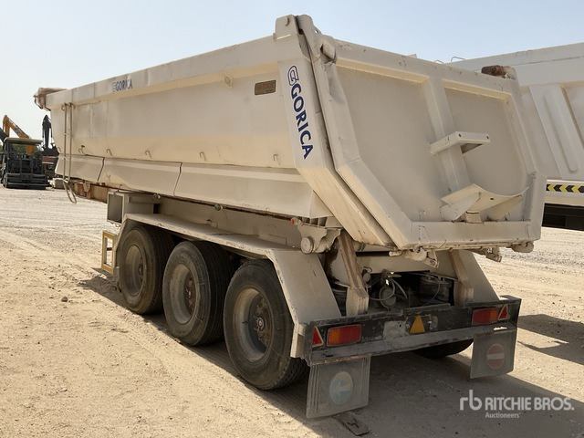 2015 Gorica TP22.25 Tri/A End Dump Trailer - Semi-remorque benne: photos 4 2015 Gorica TP22.25 Tri/A End Dump Trailer - Semi-remorque benne: photos 4