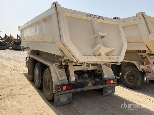 2015 Gorica TP22.25 Tri/A End Dump Trailer - Semi-remorque benne: photos 4 2015 Gorica TP22.25 Tri/A End Dump Trailer - Semi-remorque benne: photos 4