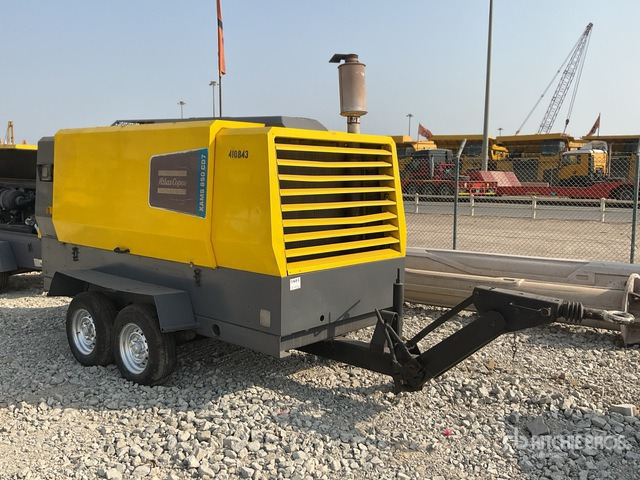 2016 Atlas Copco XAMS850 Mobile (Inoperable) Air Compressor - Compresseur d'air: photos 1 2016 Atlas Copco XAMS850 Mobile (Inoperable) Air Compressor - Compresseur d'air: photos 1
