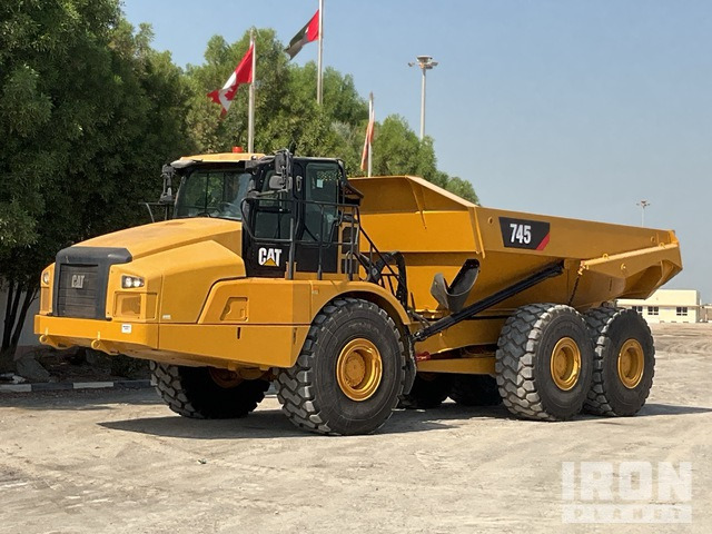 2018 Cat 745 - Tombereau articulé: photos 2 2018 Cat 745 - Tombereau articulé: photos 2