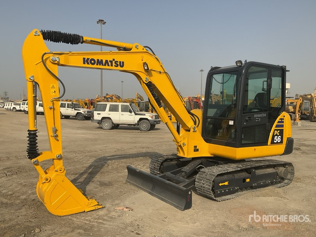 2019 Komatsu PC56-7 - Mini pelle: photos 2 2019 Komatsu PC56-7 - Mini pelle: photos 2