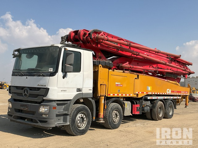 2019 Mercedes-Benz Actros 4141 2019 Sany SYM5443THB 56 m on 8x ... Concrete Pump Truck - Camion pompe: photos 1 2019 Mercedes-Benz Actros 4141 2019 Sany SYM5443THB 56 m on 8x ... Concrete Pump Truck - Camion pompe: photos 1