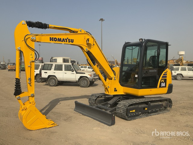 2020 Komatsu PC56-7 - Mini pelle: photos 2 2020 Komatsu PC56-7 - Mini pelle: photos 2