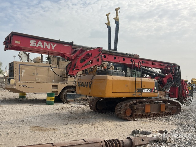 2021 Sany SR155 Crawler Mounted Foundation Drill - Foreuse: photos 4 2021 Sany SR155 Crawler Mounted Foundation Drill - Foreuse: photos 4