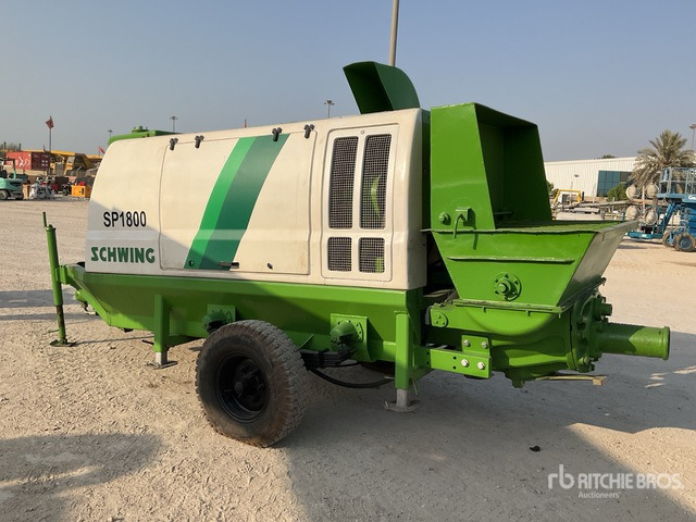 Schwing SP1800 - Pompe à béton stationnaire: photos 4 Schwing SP1800 - Pompe à béton stationnaire: photos 4