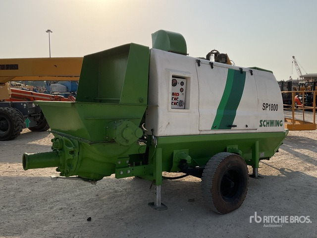 Schwing SP1800 - Pompe à béton stationnaire: photos 3 Schwing SP1800 - Pompe à béton stationnaire: photos 3