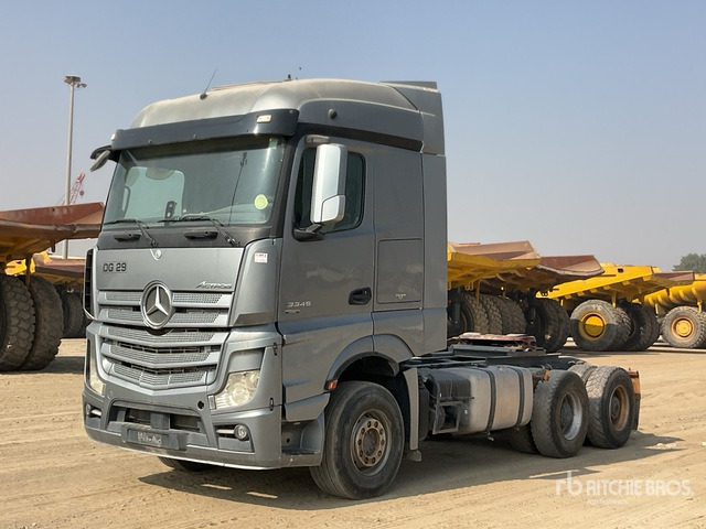 2014 Mercedes-Benz Actros 3345 6x4 T/A Sleeper Truck Tractor - Tracteur routier: photos 1 2014 Mercedes-Benz Actros 3345 6x4 T/A Sleeper Truck Tractor - Tracteur routier: photos 1