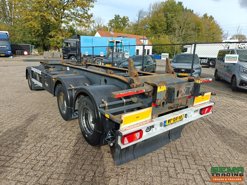 A.J.K. AETL/10-28/19.5 3-Assen Gigant - ContainerSysteem 7m - LiftAs - Trommelremmen - Luchtvering - Centrale Smering - Remorque porte-conteneur/ Caisse mobile: photos 4 A.J.K. AETL/10-28/19.5 3-Assen Gigant - ContainerSysteem 7m - LiftAs - Trommelremmen - Luchtvering - Centrale Smering - Remorque porte-conteneur/ Caisse mobile: photos 4