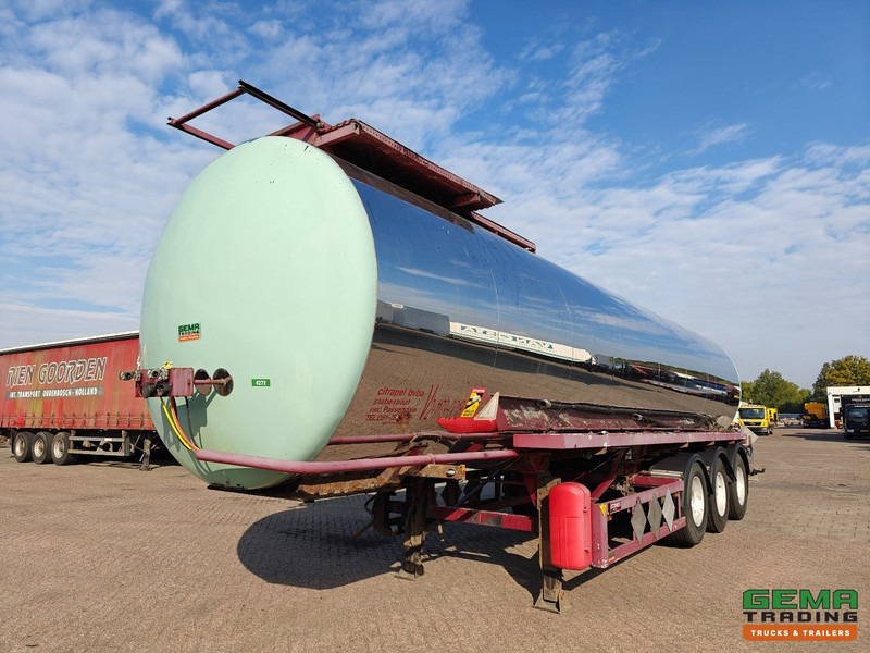 Atcomex TO/27TRI/38ST Bitum - 3-Assen ROR - ADR FL AT - 30.000L - LiftAs - Schijfremmen - Semi-remorque citerne: photos 1 Atcomex TO/27TRI/38ST Bitum - 3-Assen ROR - ADR FL AT - 30.000L - LiftAs - Schijfremmen - Semi-remorque citerne: photos 1