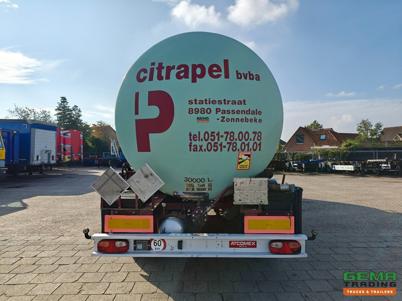 Atcomex TO/27TRI/38ST Bitum - 3-Assen ROR - ADR FL AT - 30.000L - LiftAs - Schijfremmen - Semi-remorque citerne: photos 5 Atcomex TO/27TRI/38ST Bitum - 3-Assen ROR - ADR FL AT - 30.000L - LiftAs - Schijfremmen - Semi-remorque citerne: photos 5
