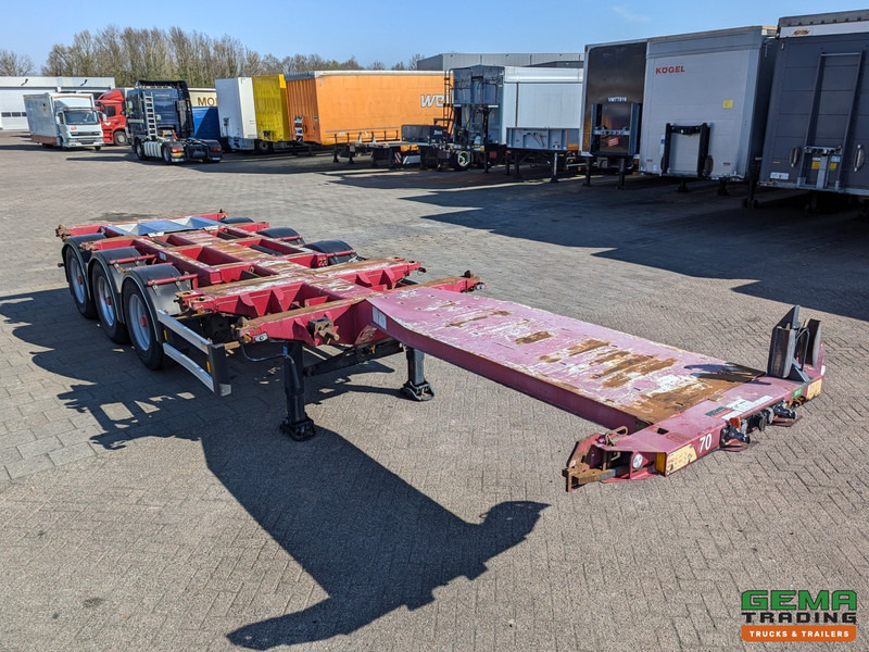 D-Tec FT-43-03V 3-Assen BPW - Trommelremmen - Lift-as - ADR - Alle Aansluitingen - Semi-remorque porte-conteneur/ Caisse mobile: photos 4 D-Tec FT-43-03V 3-Assen BPW - Trommelremmen - Lift-as - ADR - Alle Aansluitingen - Semi-remorque porte-conteneur/ Caisse mobile: photos 4