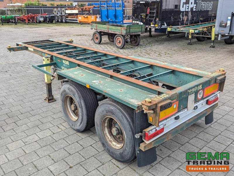 Flandria OP 20V 2A 2-Assen ROR - DrumBrakes - Steel Suspension - 20FT (O1980) - Semi-remorque porte-conteneur/ Caisse mobile: photos 2 Flandria OP 20V 2A 2-Assen ROR - DrumBrakes - Steel Suspension - 20FT (O1980) - Semi-remorque porte-conteneur/ Caisse mobile: photos 2