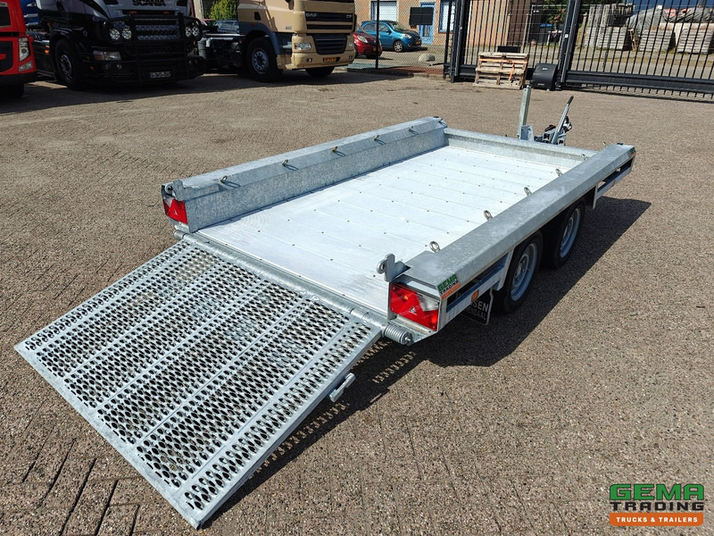 Hulco TERRAX-2 MachineTransporter - 3000KG - 300x149 - 2021 - nieuwstaat - 2 stuks op voorraad - Remorque plateau: photos 5 Hulco TERRAX-2 MachineTransporter - 3000KG - 300x149 - 2021 - nieuwstaat - 2 stuks op voorraad - Remorque plateau: photos 5