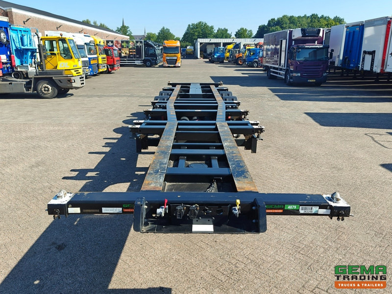 Semi-remorque porte-conteneur/ Caisse mobile Kögel PORT 40 SIMPLEX 20 3-Assen SAF - Schijfremmen - 20/30/40FT Aansluiting - Achterschuiver: photos 6
