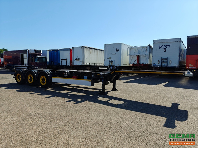 Semi-remorque porte-conteneur/ Caisse mobile Kögel PORT 40 SIMPLEX 20 3-Assen SAF - Schijfremmen - 20/30/40FT Aansluiting - Achterschuiver: photos 16