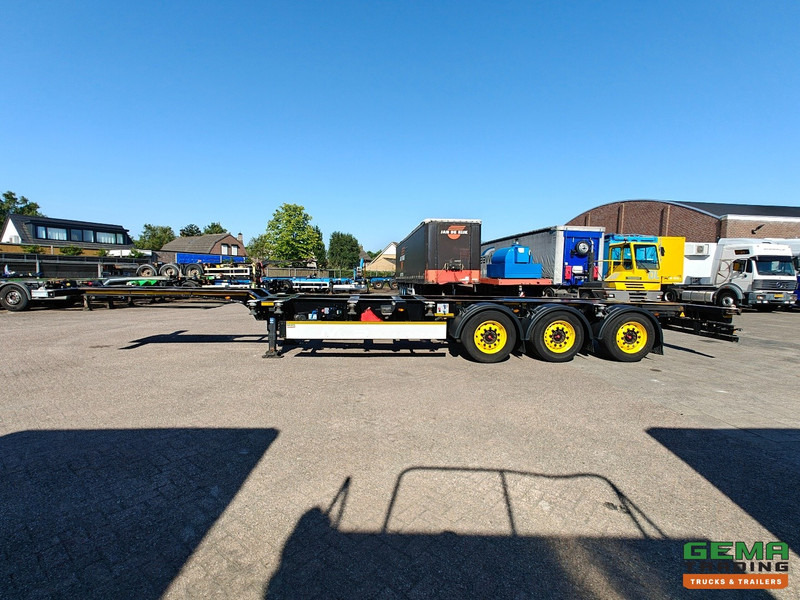 Semi-remorque porte-conteneur/ Caisse mobile Kögel PORT 40 SIMPLEX 20 3-Assen SAF - Schijfremmen - 20/30/40FT Aansluiting - Achterschuiver: photos 17