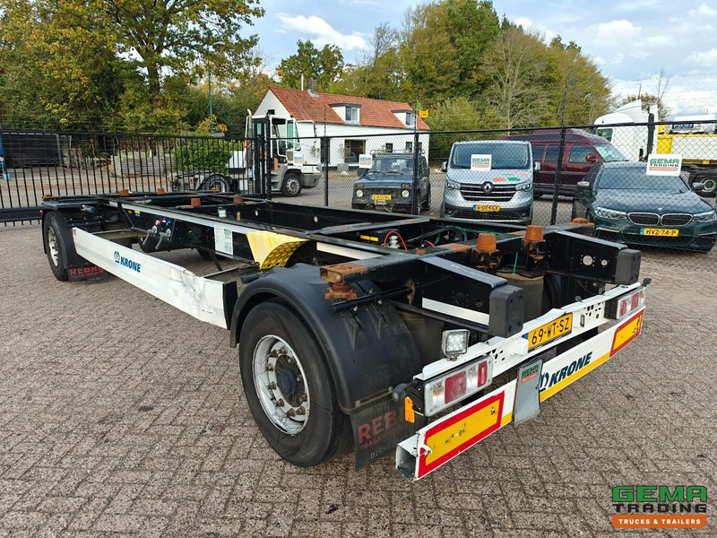 Krone AZ 2-Assen BPW - BDF Systeem - Schijfremmen - Luchtvering - Remorque porte-conteneur/ Caisse mobile: photos 3 Krone AZ 2-Assen BPW - BDF Systeem - Schijfremmen - Luchtvering - Remorque porte-conteneur/ Caisse mobile: photos 3