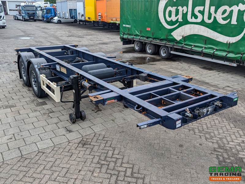 Krone SZC 18 2-Assen BPW - Luchtvering - Schijfremmen - 20FT aansluiting - 09/2025APK - Semi-remorque porte-conteneur/ Caisse mobile: photos 4 Krone SZC 18 2-Assen BPW - Luchtvering - Schijfremmen - 20FT aansluiting - 09/2025APK - Semi-remorque porte-conteneur/ Caisse mobile: photos 4