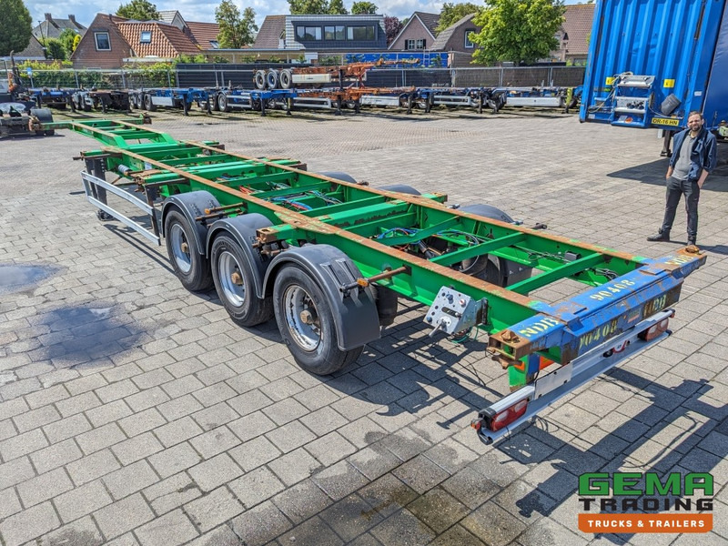 Lecitrailer 3-Assen BPW DrumBrakes - Lift-As - 4800kg (O1934) - Semi-remorque porte-conteneur/ Caisse mobile: photos 3 Lecitrailer 3-Assen BPW DrumBrakes - Lift-As - 4800kg (O1934) - Semi-remorque porte-conteneur/ Caisse mobile: photos 3