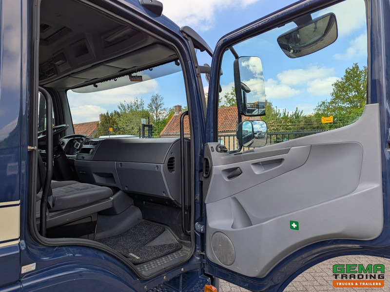 Camion à rideaux coulissants Mercedes-Benz ATEGO 1222 L 4x2 Slaapcab Euro5 - Standkachel - Schuifzeilen/Gesloten Bak 6.5m +  laadklep 1500kg: photos 15