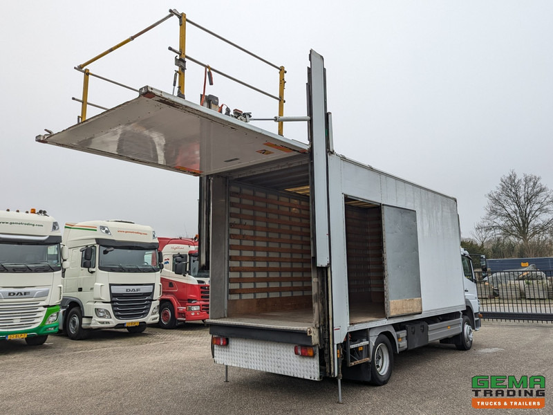 Mercedes-Benz Atego 1218 4x2 Dagcab Euro3 12T - Geslotenbak 6.2m - Portaallift - Hydr. steunpoten - Verhuiswagen - Camion fourgon: photos 2 Mercedes-Benz Atego 1218 4x2 Dagcab Euro3 12T - Geslotenbak 6.2m - Portaallift - Hydr. steunpoten - Verhuiswagen - Camion fourgon: photos 2