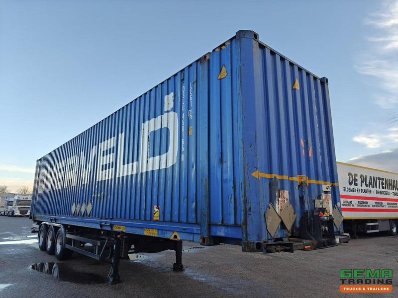 Pacton T3-007 3-Assen BPW - Containerchassis + 45FT HiCube Container - Reservewieldrager - Semi-remorque porte-conteneur/ Caisse mobile: photos 5 Pacton T3-007 3-Assen BPW - Containerchassis + 45FT HiCube Container - Reservewieldrager - Semi-remorque porte-conteneur/ Caisse mobile: photos 5