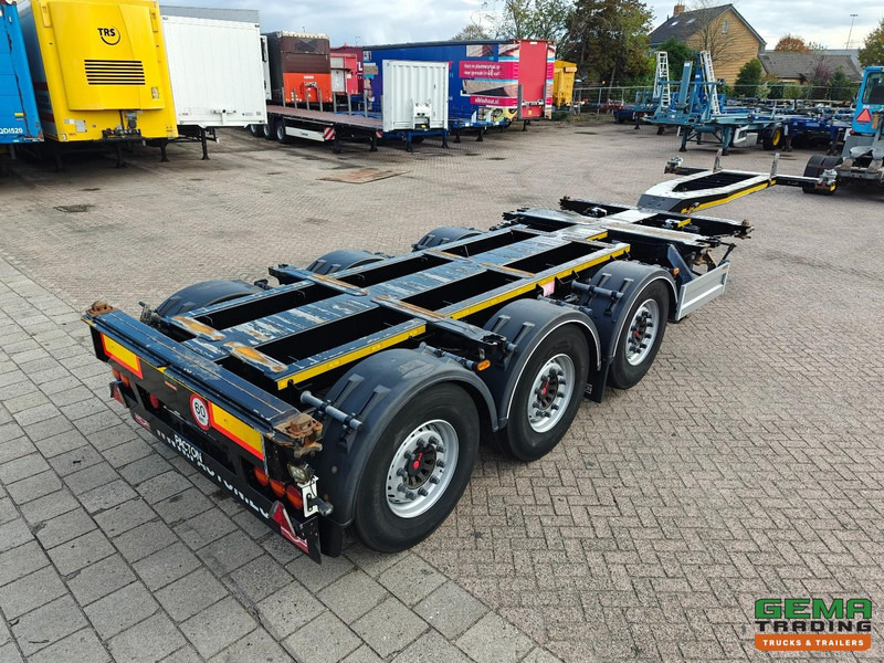 Pacton TXC343 3-Assen SAF - Schijfremmen - LiftAs - VasteKop - Alle Aansluitingen - 4740KG - Semi-remorque porte-conteneur/ Caisse mobile: photos 4 Pacton TXC343 3-Assen SAF - Schijfremmen - LiftAs - VasteKop - Alle Aansluitingen - 4740KG - Semi-remorque porte-conteneur/ Caisse mobile: photos 4