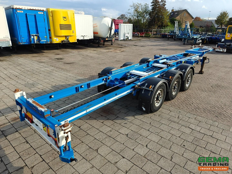 Renders-has Euro 800 3-Assen BPW - LiftAs - Schijfremmen - Alle aansluitingen - Semi-remorque porte-conteneur/ Caisse mobile: photos 1 Renders-has Euro 800 3-Assen BPW - LiftAs - Schijfremmen - Alle aansluitingen - Semi-remorque porte-conteneur/ Caisse mobile: photos 1